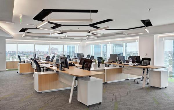 简约实用的小型办公室装修效果图小面积办公室设计
